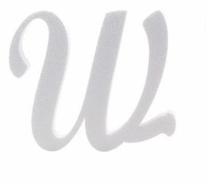 Lettere e numeri in polistirolo