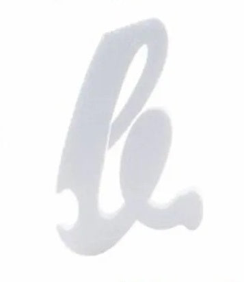 Lettere e numeri in polistirolo
