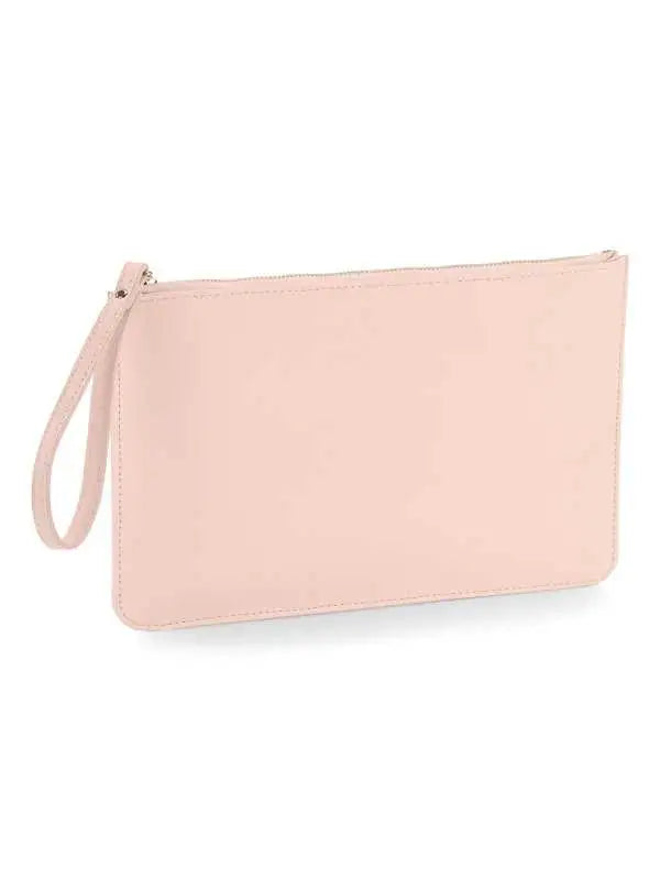 Pochette Grande in Ecopelle Multiuso con Chiusura a Zip Oro – Personalizzabile