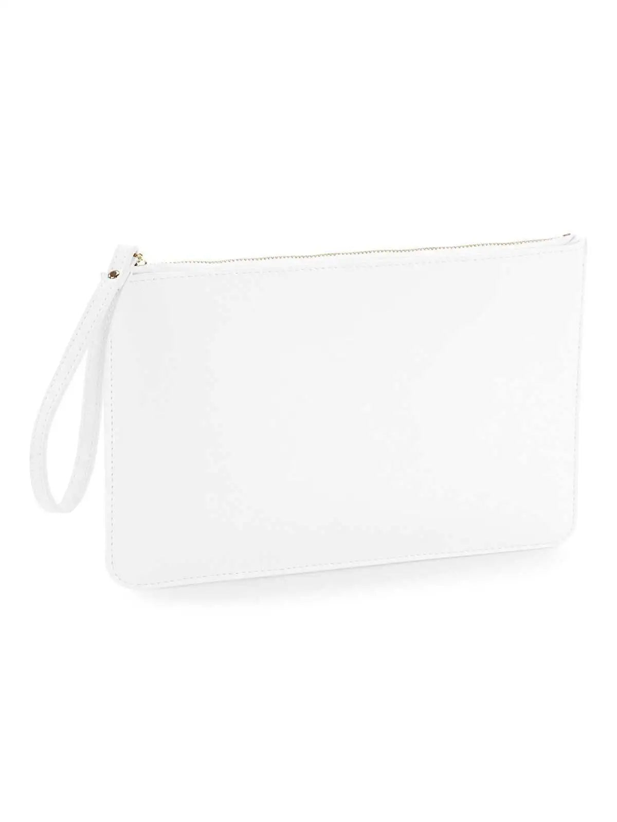 Pochette Grande in Ecopelle Multiuso con Chiusura a Zip Oro – Personalizzabile