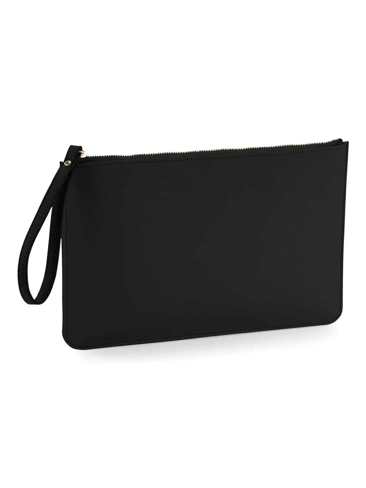 Pochette Grande in Ecopelle Multiuso con Chiusura a Zip Oro – Personalizzabile