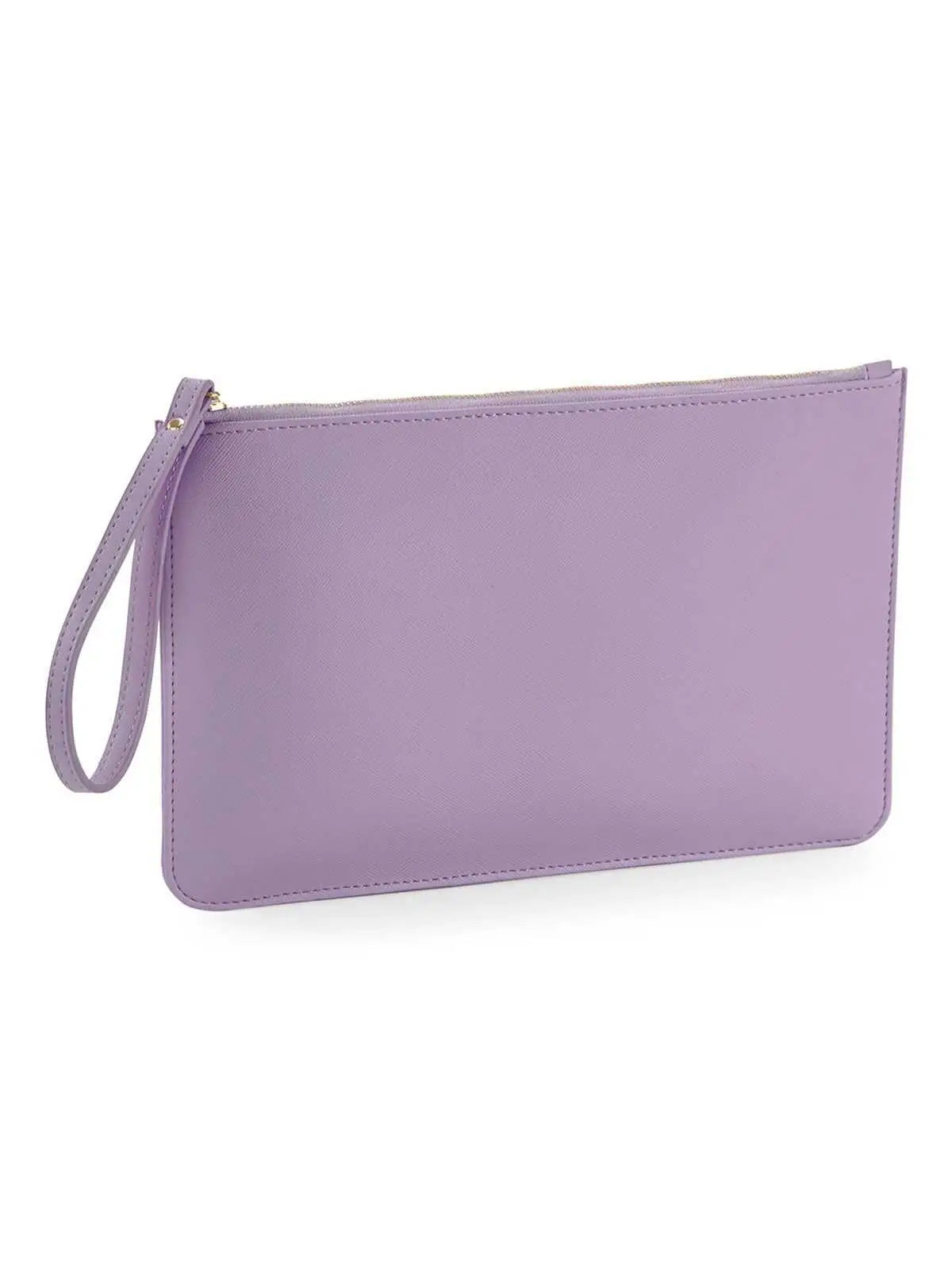 Pochette Grande in Ecopelle Multiuso con Chiusura a Zip Oro – Personalizzabile
