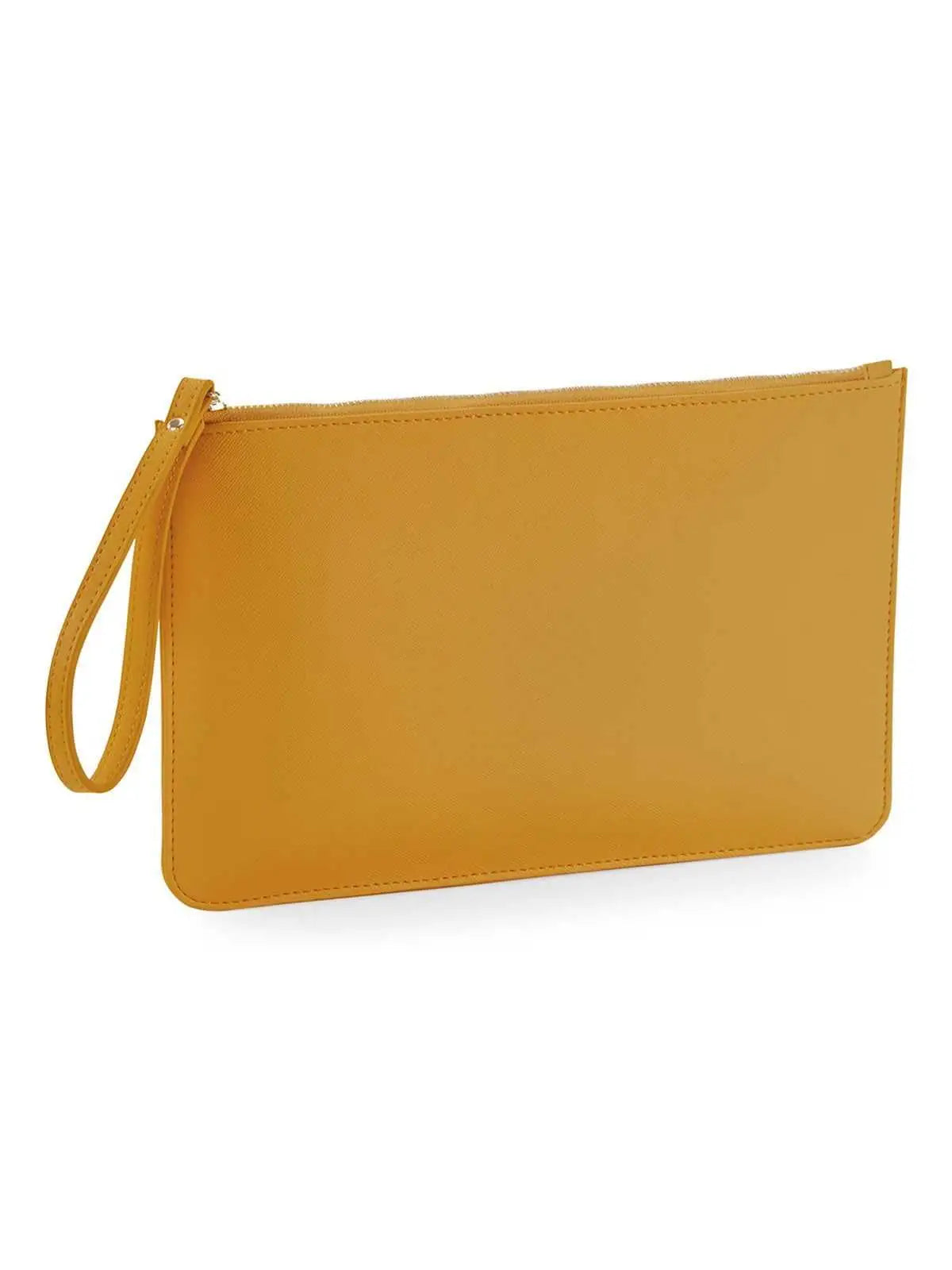 Pochette Grande in Ecopelle Multiuso con Chiusura a Zip Oro – Personalizzabile