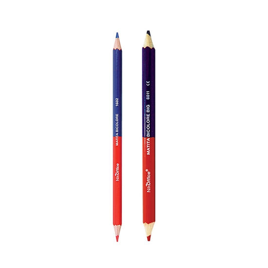 Matita Colorata Bicolore Rosso Blu