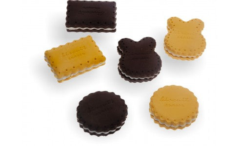 gomma per cancellare  biscotto