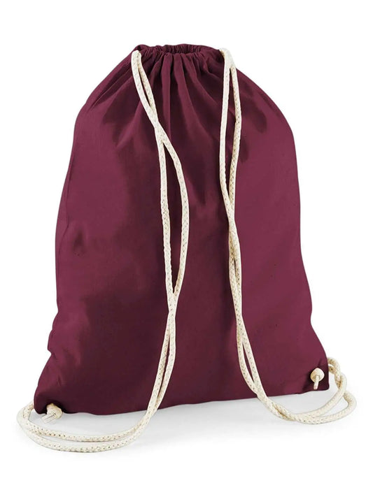 Zainetto in Cotone Personalizzabile 36x46 11 COLORI