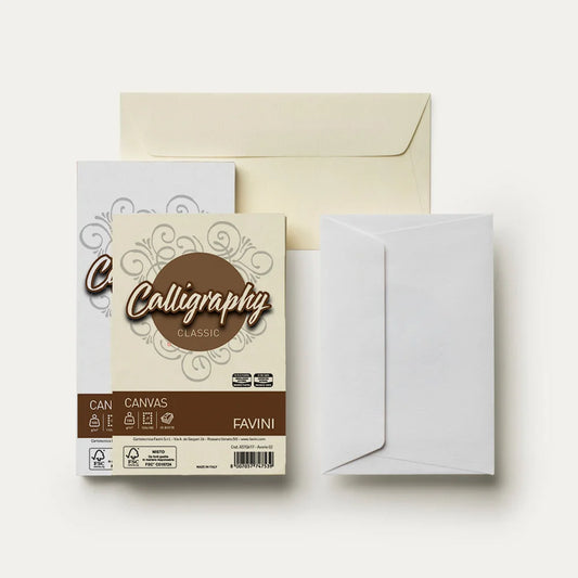 Busta Calligraphy Canvas . Conf, 25 Pz Gr 100/Mq