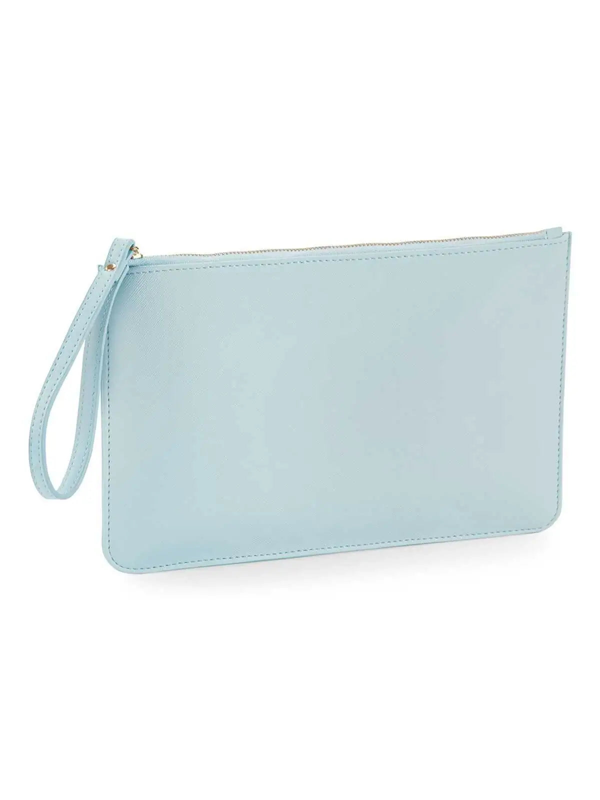 Pochette Grande in Ecopelle Multiuso con Chiusura a Zip Oro – Personalizzabile