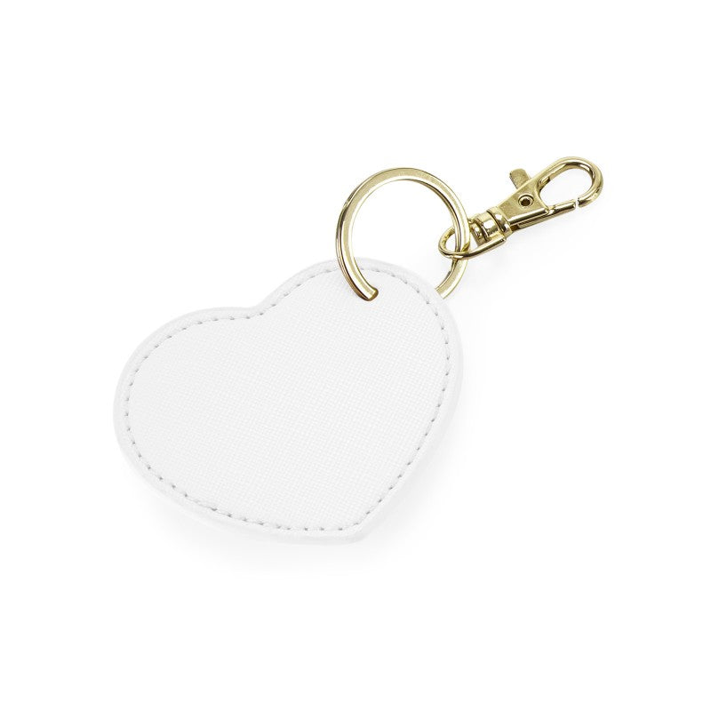 Portachiave In Ecopelle  Cuore