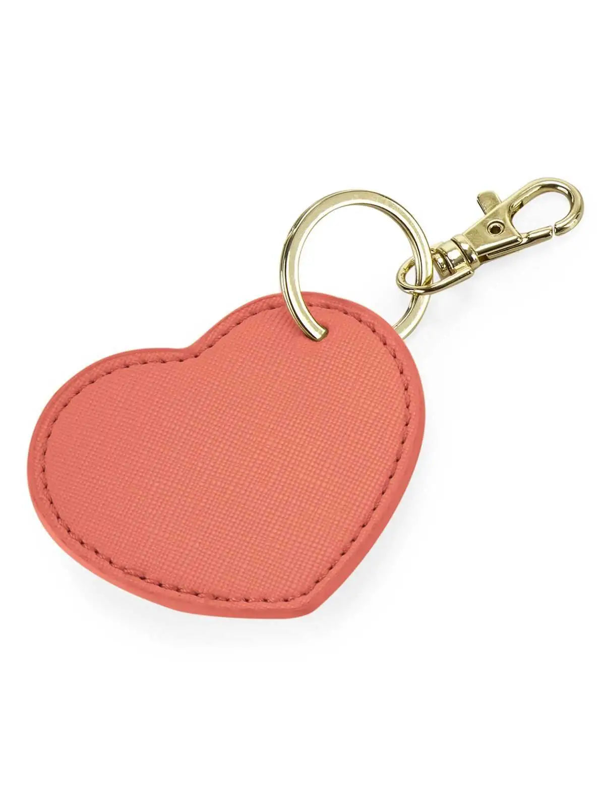 Portachiave In Ecopelle  Cuore