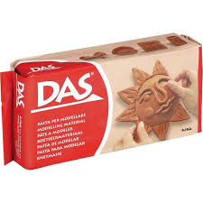 Das - Pasta modellabile color Terracotta