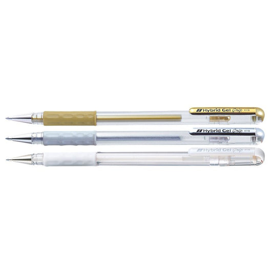 Penna Gel Hybrid Grip 0.8 Pentel