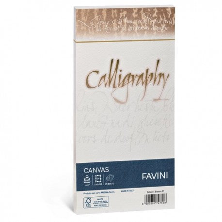 Busta Calligraphy Canvas . Conf, 25 Pz Gr 100/Mq