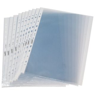 Buste Foratura Universale Pz.50 Lucida Per Fg. A4 Pesantezza Media