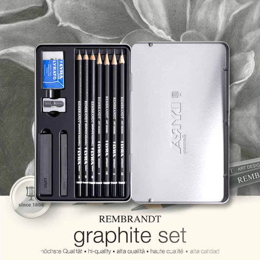 Lyra Rembrandt set matite grafite
