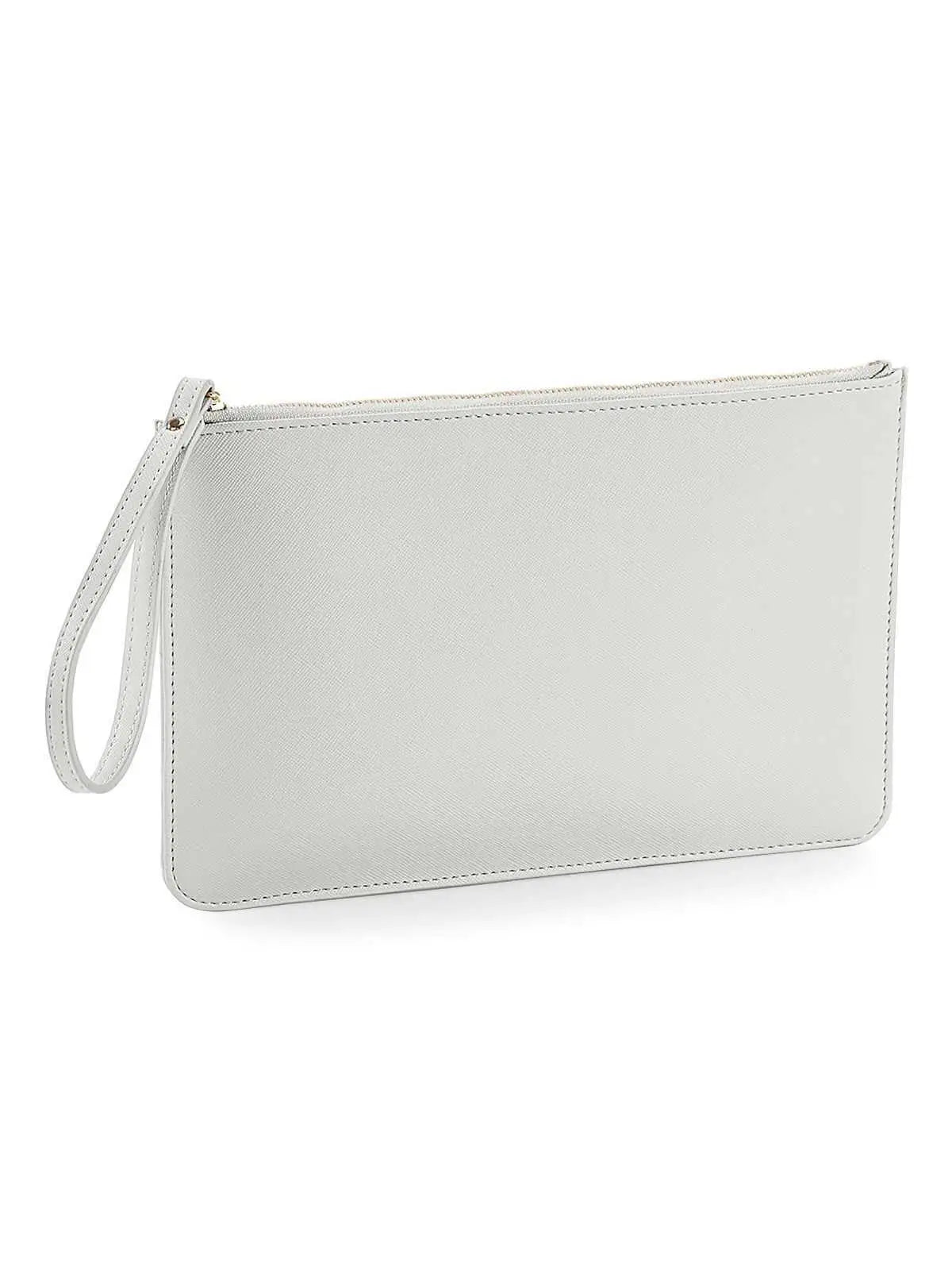 Pochette Grande in Ecopelle Multiuso con Chiusura a Zip Oro – Personalizzabile