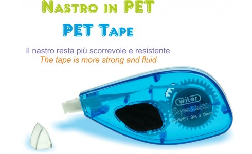 CORRETTORE A NASTRO IN PET WILER