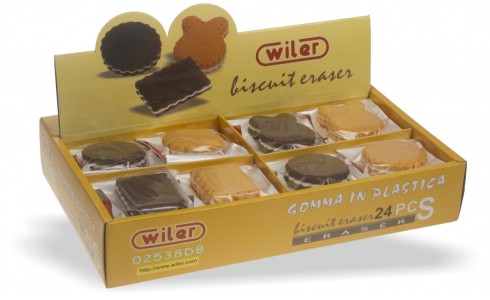 gomma per cancellare  biscotto