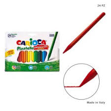 Pastelli Cera Plastici Plastello - Carioca