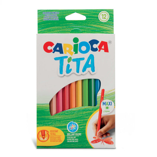 Scatola pastelli maxi Carioca Tita