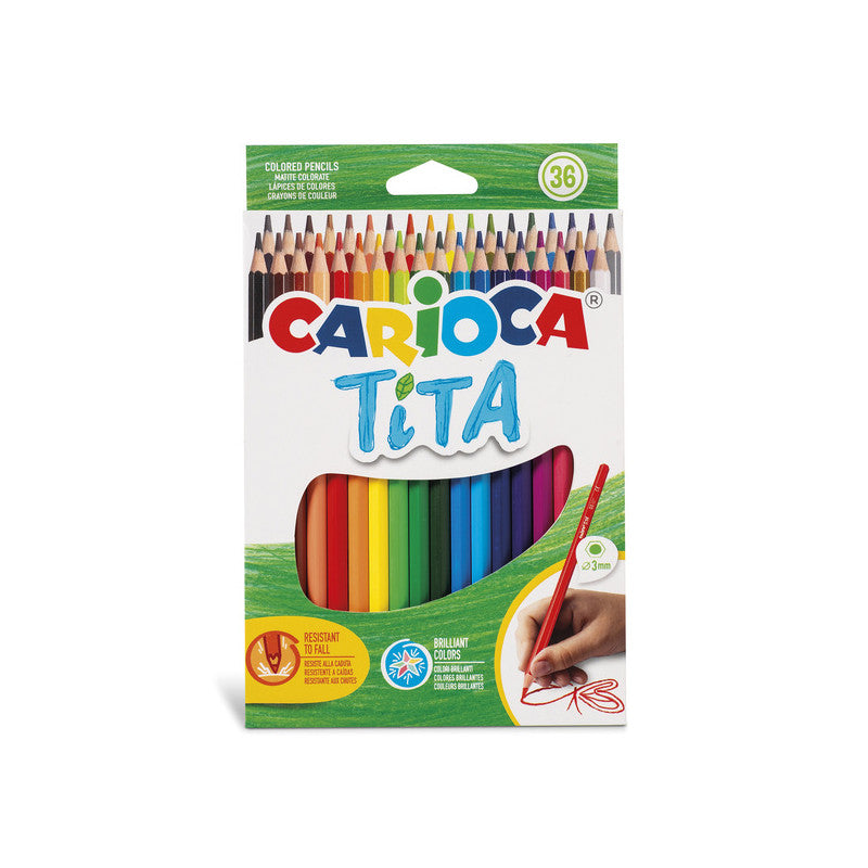Matite colorate pastelli Tita in resina