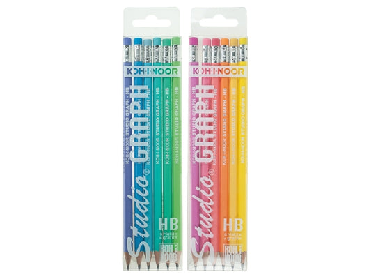 Conf.  Matite Con Fusto Colore Pastello HB