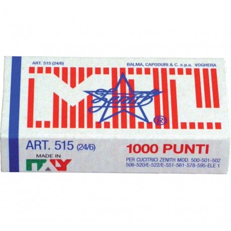 Punti Per Cucitrice Zenith 515 Mill