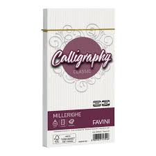 Busta Calligraphy Millerighe . Conf, 25 Pz Gr 90/Mq
