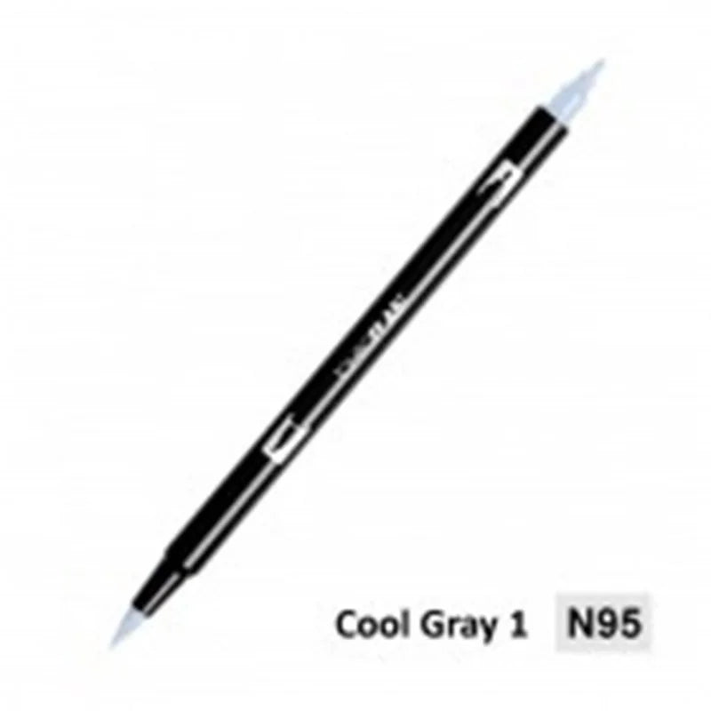 Marker Dual Brush PRO Tombow Colorless – Pennarello a Due Punte per Illustrazioni e Sketching