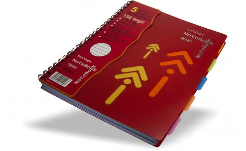 Maxi Quaderno Notebook con separatori