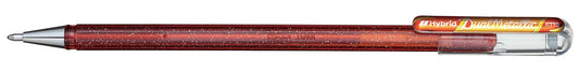 Penna Gel Hybrid Dual Metallic 1.0 mm K110-D