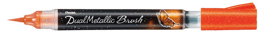 Dual metallic brush Pentel pennarello punta pennello ink metallizzato