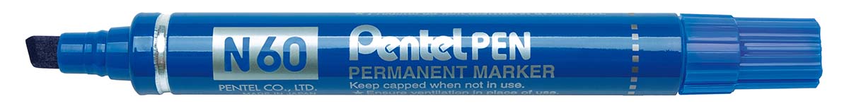 Pennarello Marker professionale N60 Pentel indelebile punta scalpello