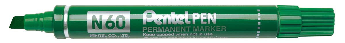 Pennarello Marker professionale N60 Pentel indelebile punta scalpello