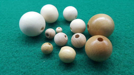 Perle In Legno Con Foro