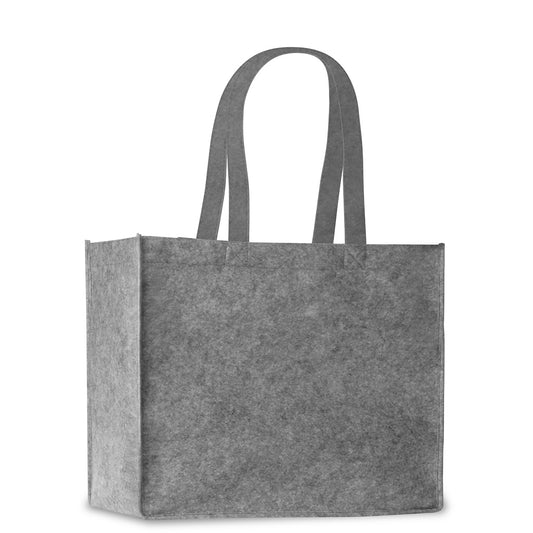 Borsa Shopper con Soffietto in Feltro – Leggera, Resistente e Personalizzabile