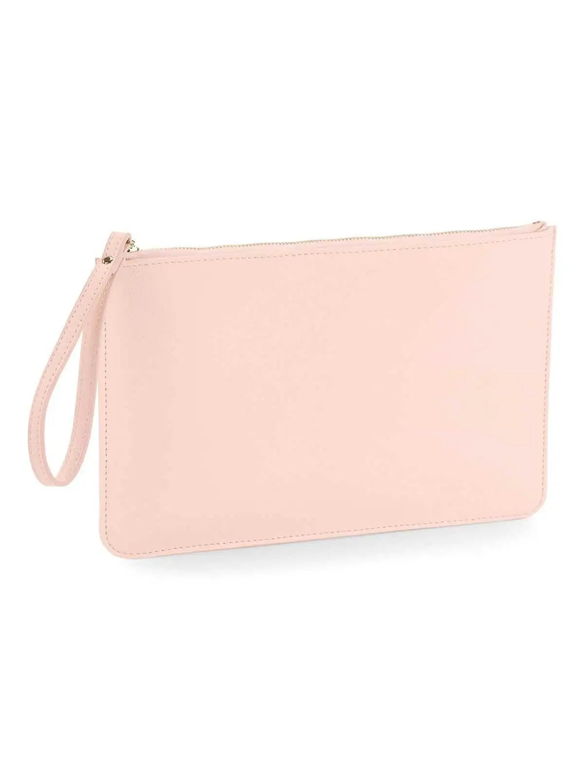 Pochette Grande in Ecopelle Multiuso con Chiusura a Zip Oro – Personalizzabile