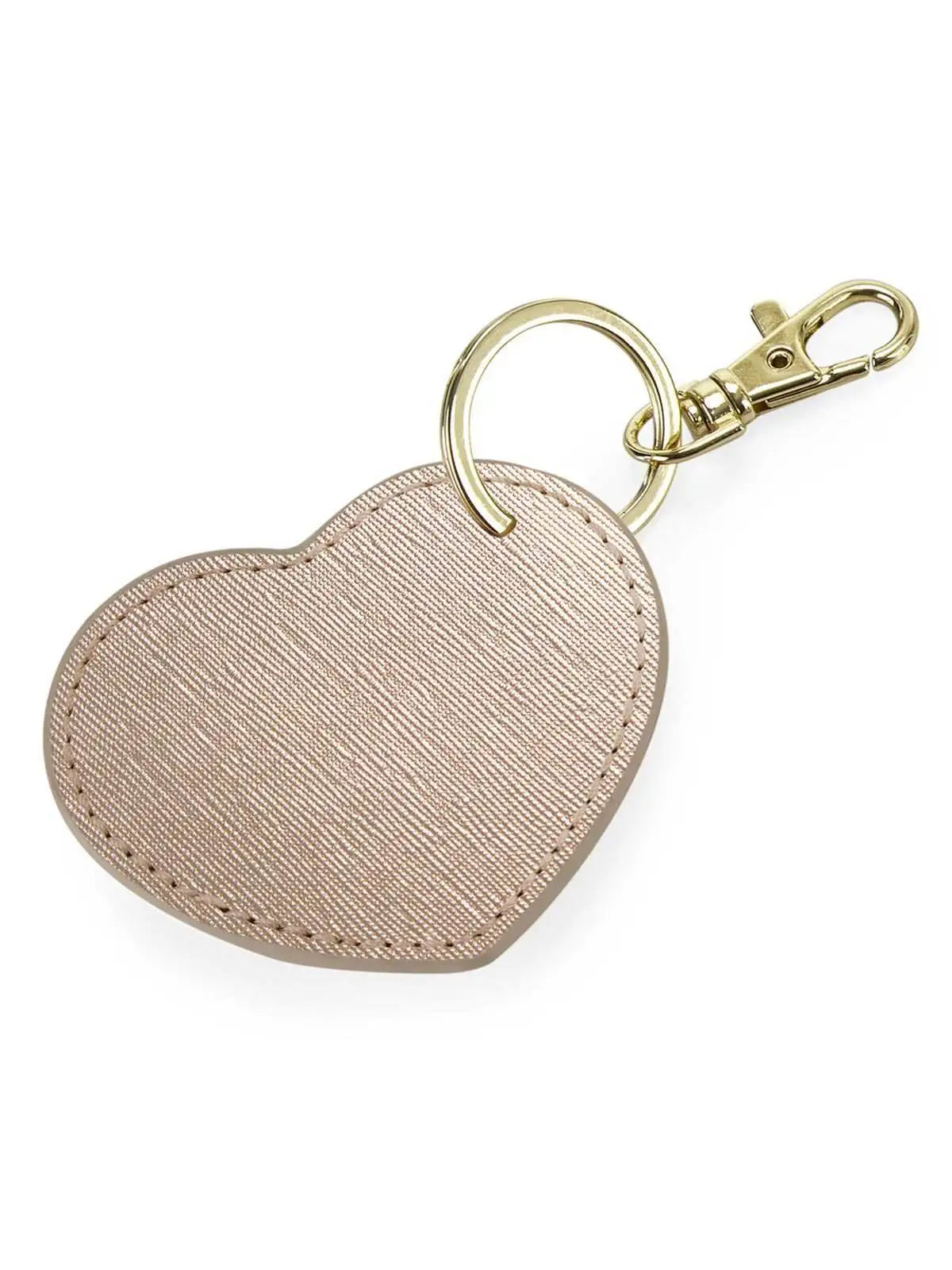 Portachiave In Ecopelle  Cuore