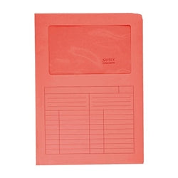 Cartellina con finestra Sintex