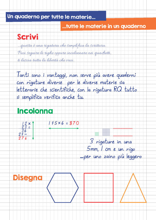 Maxi Quaderno Rq Quadretto Universale