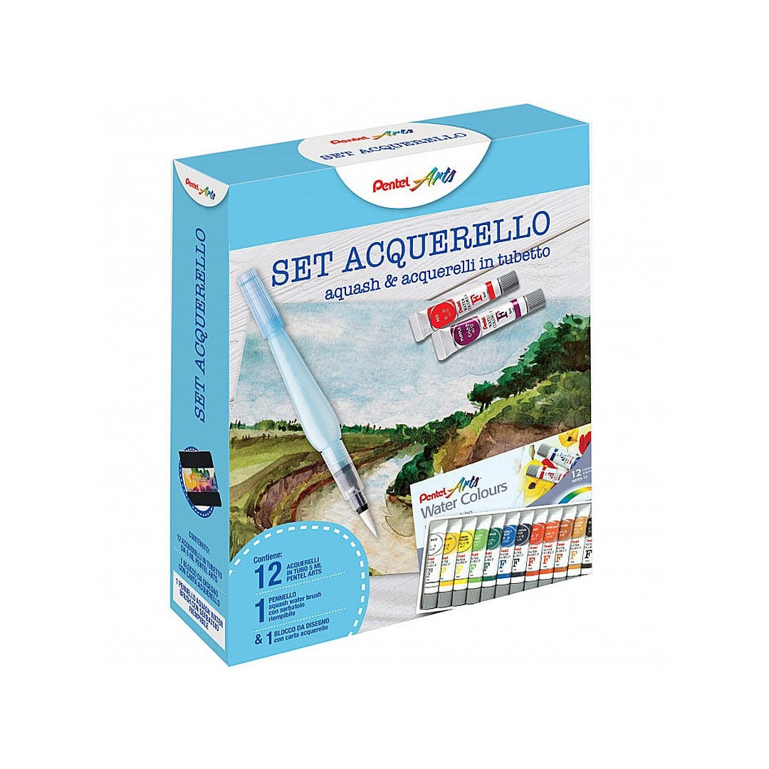 set acquarello Pentel arts