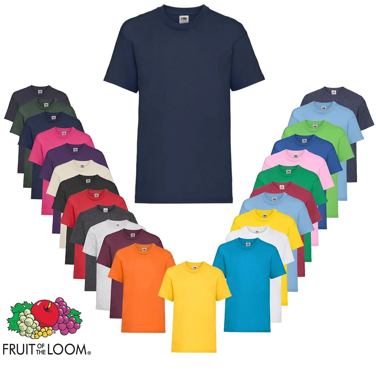 Maglietta A Manica Corta Adulto Fruit Of The Loom