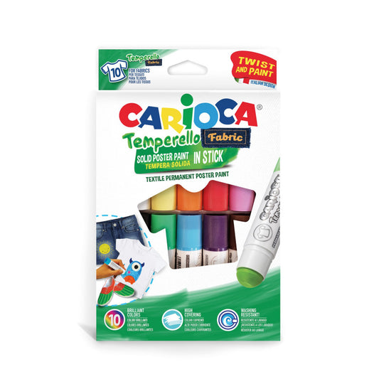 Tempera Solida Temperello Da 10 Per Tessuto Carioca