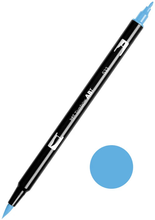 Marker Dual Brush PRO Tombow Colorless – Pennarello a Due Punte per Illustrazioni e Sketching