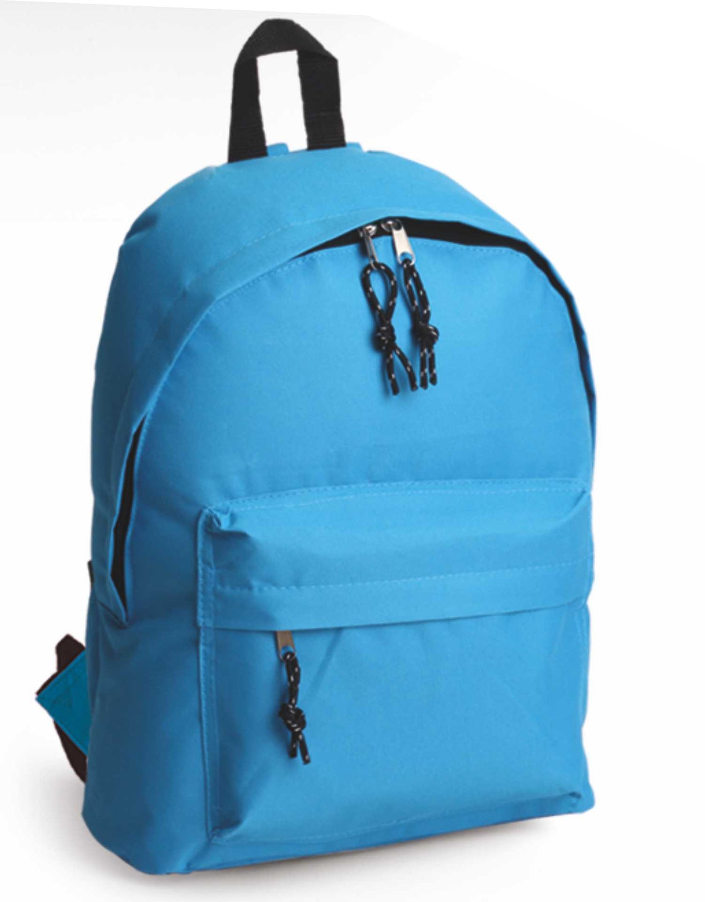 Zaino In Nylon Con Tasca Anteriore E Spallacci Imbottiti
