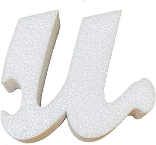Lettere e numeri in polistirolo