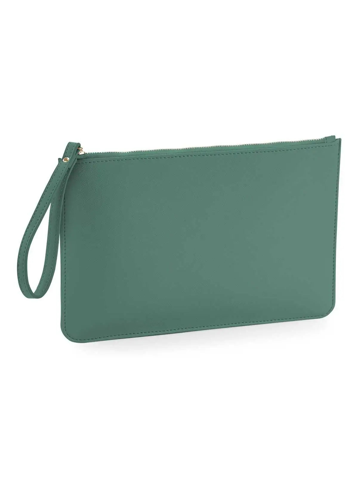 Pochette Grande in Ecopelle Multiuso con Chiusura a Zip Oro – Personalizzabile