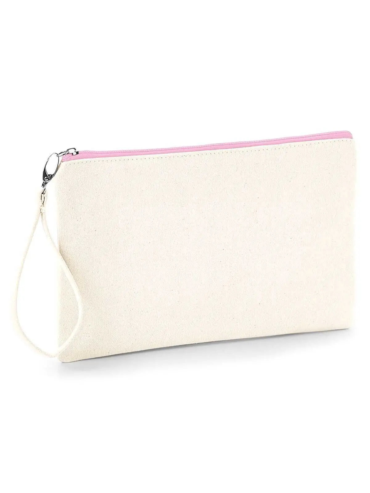 Pochette in cotone con laccio