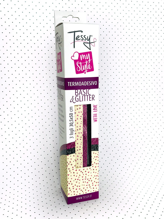 Vinile Termoadesivo Glitter With Love